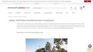 
                            12. JobRad - GHOST Bikes Dienstfahrrad Leasing bei absoluts24 ...