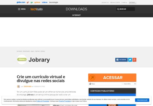 
                            7. Jobrary | Download | TechTudo