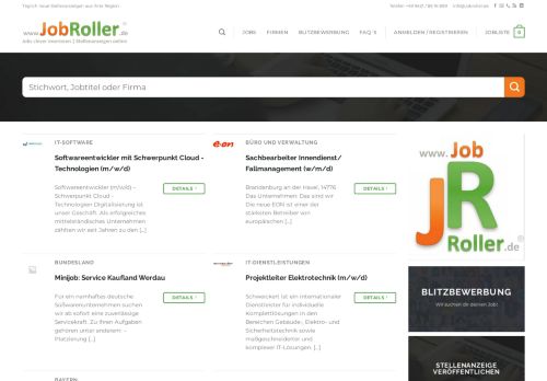 
                            10. JobRoller: Jobs für deine Karriere