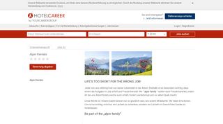 
                            8. Jobs Alpin Rentals - neue Jobs in Kaprun | HOTELCAREER