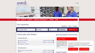 
                            4. Jobs and careers with Sodexo