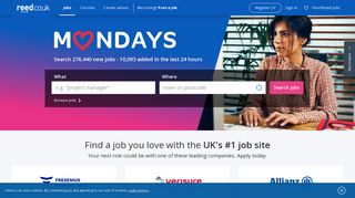 
                            5. Jobs and Recruitment on reed.co.uk, the UK's #1 job site