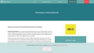 
                            11. Jobs at Amnesty International - Impactpool