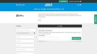 
                            9. Jobs at Anglo American(Pty) Ltd | CareerJunction