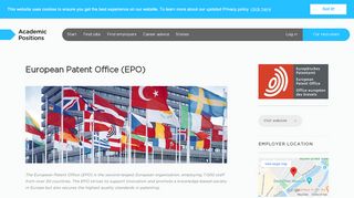 
                            5. Jobs at European Patent Office (EPO) - Academic Positions