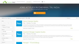 
                            6. Jobs At Flex In Chennai, TN, India | CareerArc