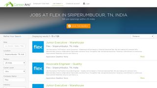 
                            7. Jobs At Flex In Sriperumbudur, TN, India | CareerArc