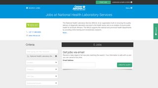 
                            10. Jobs at National Health Laboratory Services | CareerJunction