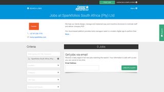 
                            5. Jobs at Sparkfolios South Africa (Pty) Ltd | CareerJunction