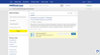
                            13. Jobs at TPLINK DISTRIBUTION MALAYSIA SDN BHD in ...