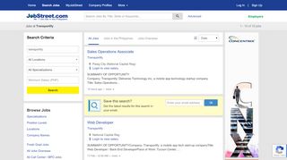 
                            10. Jobs at Transportify in Philippines, Job Hiring | JobStreet.com.ph