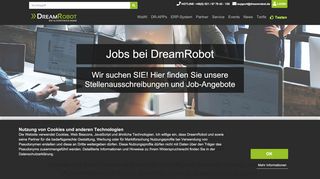 
                            12. Jobs & Ausbildungsplätze bei DreamRobot - Wir suchen SIE!