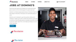 
                            5. Jobs available at Domino's New Zealand. Apply Online - Domino's Pizza