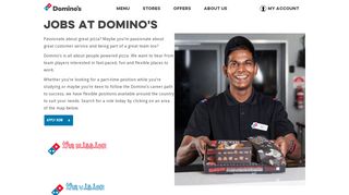 
                            12. Jobs available at Domino's New Zealand. Apply Online