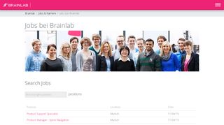 
                            4. Jobs bei Brainlab - Brainlab
