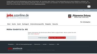 
                            9. Jobs bei Möller GmbH & Co. KG - jobs.azonline.de