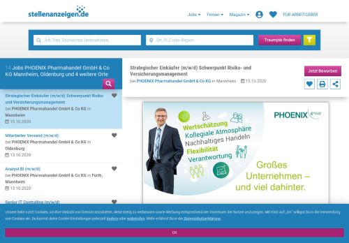 
                            9. Jobs bei PHOENIX Pharmahandel GmbH & Co KG, Stellenangebote ...
