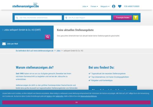 
                            2. Jobs bei sellxpert GmbH & Co. KG, Stellenangebote | stellenanzeigen ...