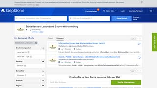 
                            5. Jobs bei Statistisches Landesamt Baden-Württemberg - StepStone