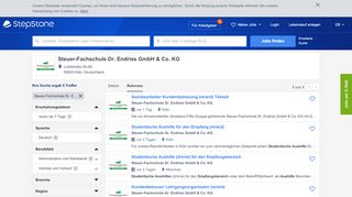 
                            10. Jobs bei Steuer-Fachschule Dr. Endriss GmbH & Co. KG - Stepstone