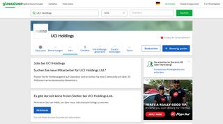 
                            10. Jobs bei UCI Holdings | Glassdoor.de