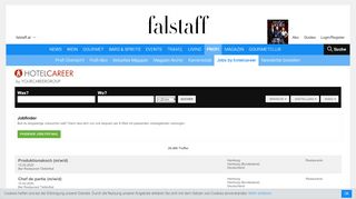 
                            4. Jobs by hotelcareer - Falstaff