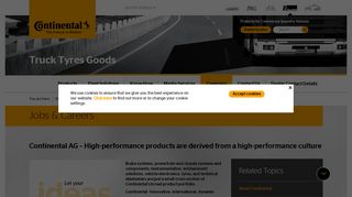 
                            12. Jobs & Careers - Continental Tyres