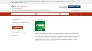 
                            10. Jobs CBRE GWS IFM Industrie GmbH - neue Jobs in Essen ...