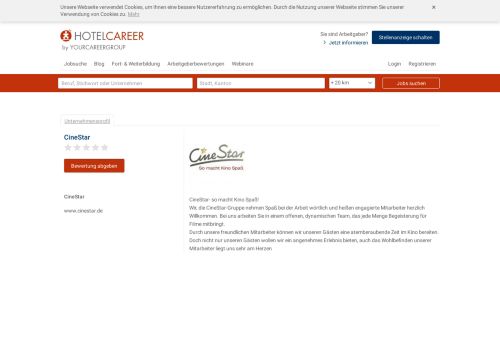 
                            7. Jobs CineStar - neue Jobs in Lübeck | HOTELCAREER