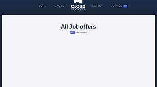 
                            2. Jobs - Cloud Imperium Games