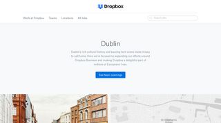 
                            3. Jobs - Dublin, Ireland - Dropbox