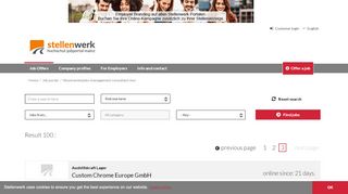 
                            12. Jobs finden | Page 3 | Stellenwerk Mainz