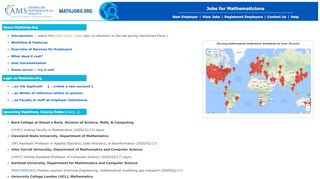 
                            8. Jobs for Mathematicians