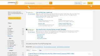 
                            6. Jobs Free Ad Posting Jobs | Careesma