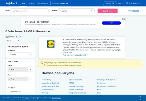 
                            11. jobs from Lidl in Penzance - reed.co.uk