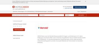 
                            12. Jobs HEROLÉ Reisen GmbH - neue Jobs in Dresden | HOTELCAREER