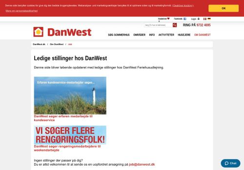 
                            11. Jobs hos DanWest