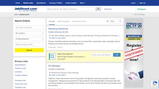 
                            12. Jobs in Butterworth, Job Vacancies | JobStreet.com.my