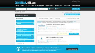 
                            11. Jobs in Couva/Point Lisas, Trinidad and Tobago - caribbeanjobs.com