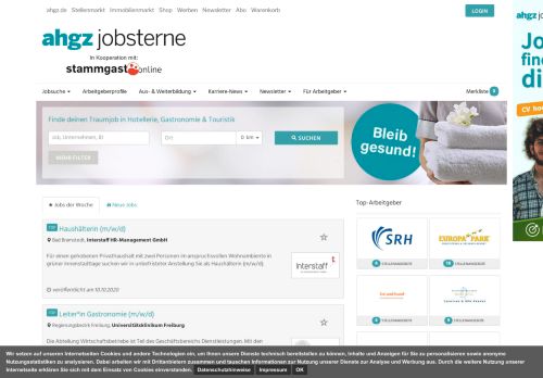 
                            9. Jobs in der Hotellerie & Gastronomie | jobsterne.at