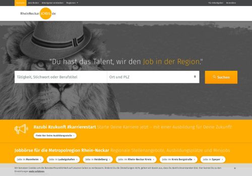 
                            11. Jobs in der Metropolregion Rhein-Neckar