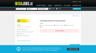 
                            6. Jobs in Galway, Customer Service & Sales Adviser Aviva - IrishJobs.ie