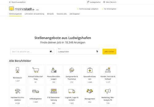 
                            6. Jobs in Ludwigshafen, 22.424 regionale Stellenangebote aus dem ...