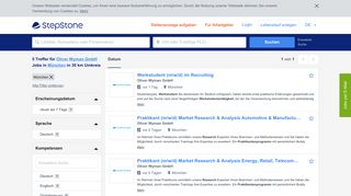 
                            9. Jobs in München bei Oliver Wyman GmbH - StepStone