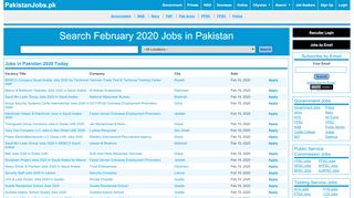 
                            9. Jobs in Pakistan 2019 Latest Careers in Pakistan