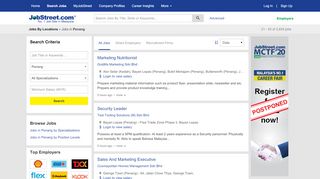 
                            3. Jobs in Penang, Job Vacancies | JobStreet.com.my, 21 - 40 ...