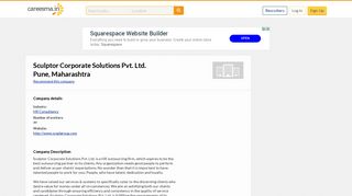 
                            5. jobs in Sculptor Corporate Solutions Pvt. Ltd. - job postings - 7586 ...
