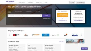 
                            12. Jobs in Singapore - Latest Job Vacancies - Job Search at Monster ...