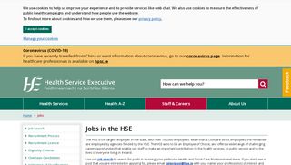 
                            13. Jobs in the HSE - HSE.ie