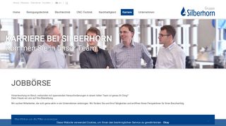 
                            3. Jobs - Jobbörse - Silberhorn Gruppe